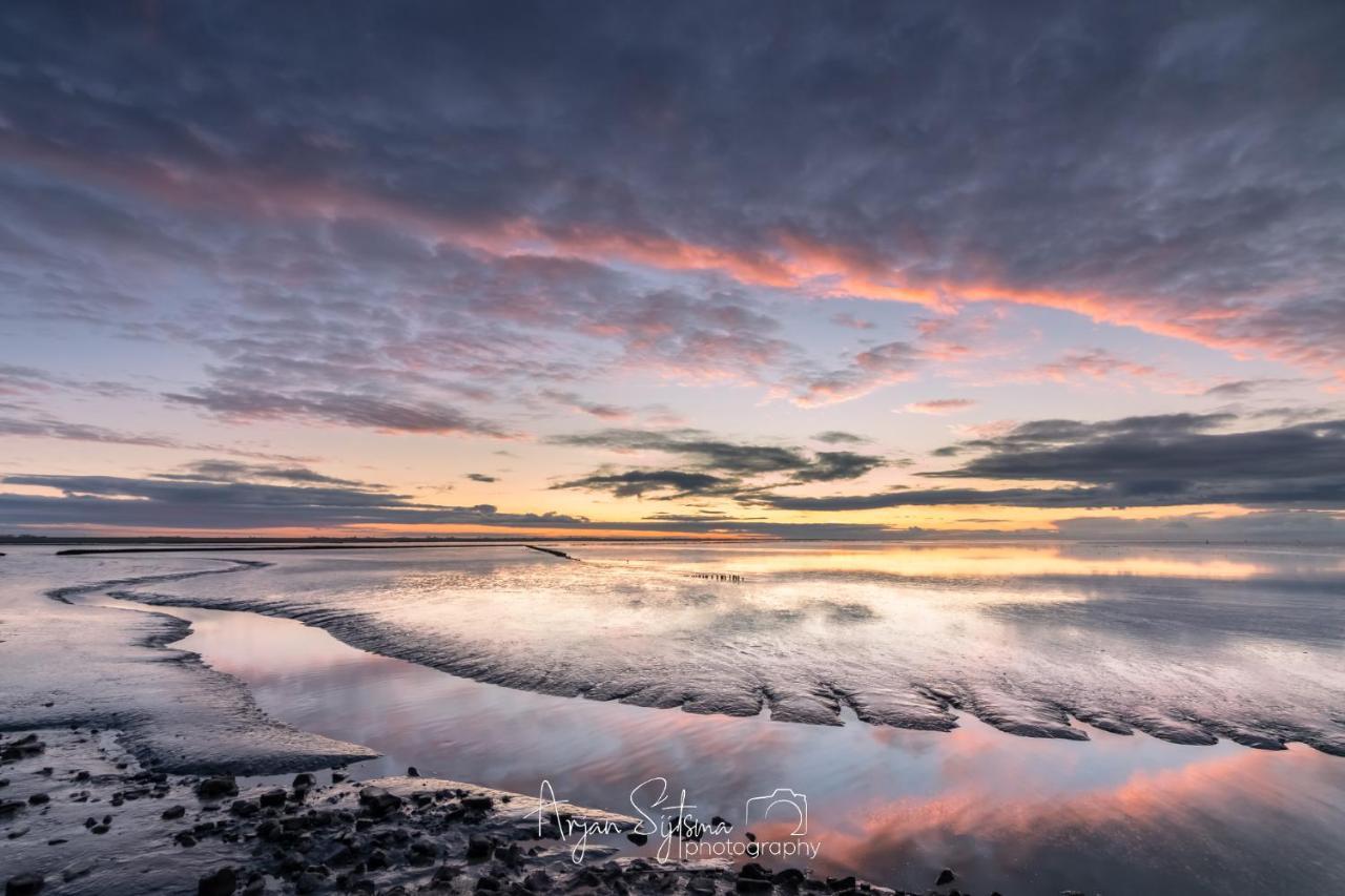 Huize Moddergat! Sleeping On The Wadden Sea. Villa Exteriör bild